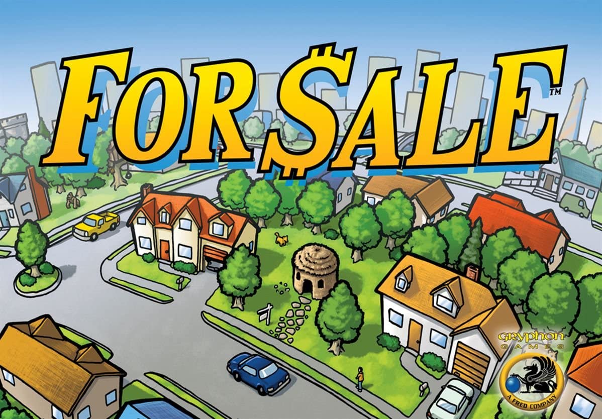 For Sale Card Game - WiredVillage Games - Gryphon Games